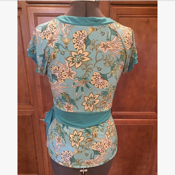 Ann Taylor Loft blue top - Picture 3 of 3